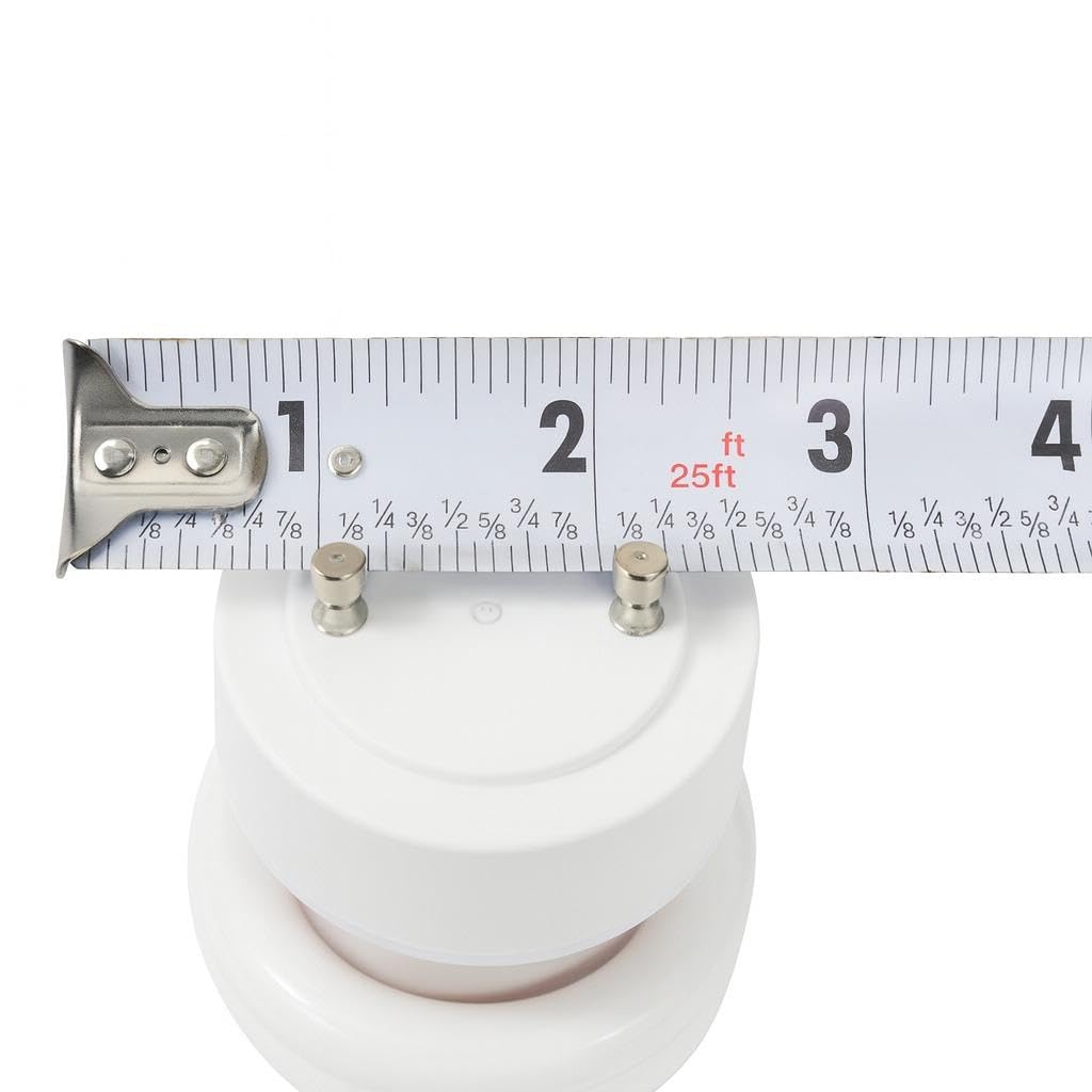 Sleeklighting Gu24 Base 23W Cfl Light Bulb, 6500K Super White Daylight, 1600Lm, Glass, 4 Pack, Model 30351