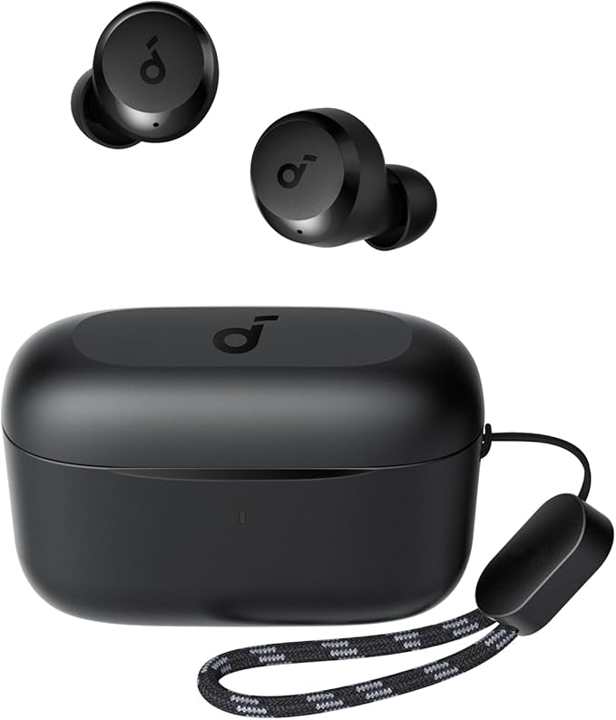 Soundcore by Anker A20i True Wireless Earbuds, Bluetooth 5.3, App, Customized Sound, 28H Long Playtime, Water-Resistant, 2...