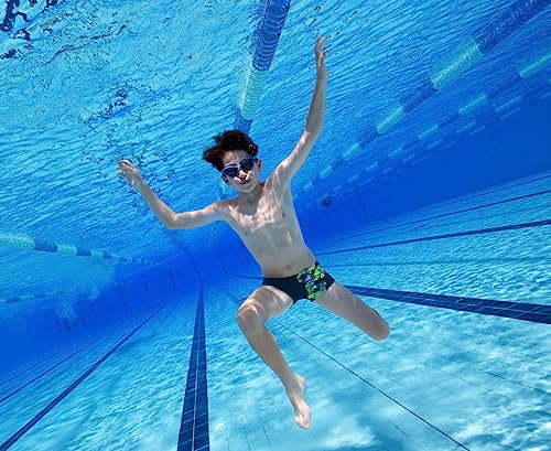 ARENA Unisex Youth The One Swim Goggles Kids Ages 6 to 12 Watertight Fit Orbit-Proof Seals Anti-Fog Coated Non-Mirror Lens