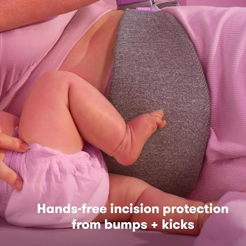 Frida Mom C-Section Hot & Cold Therapy Belly Binder, C-Section Recovery Must Have Belly Band, Incision Protector, for Pos...