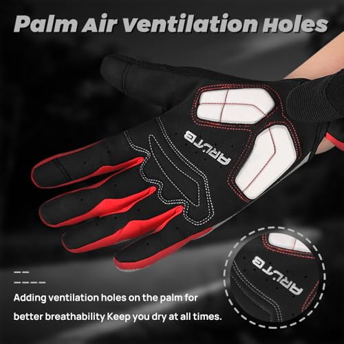 Arltb Cycling Gloves for Men and Women Mountain Bike Gloves for Bike Riding Mountain Bicycle Dirtbike Motorcycle BMX MTB M...