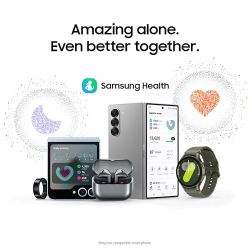 Samsung Galaxy Watch 7 40mm Bluetooth AI Smartwatch w/Energy Score, Wellness Tips, Heart Rate Tracking, Sleep Monitor, Fit...