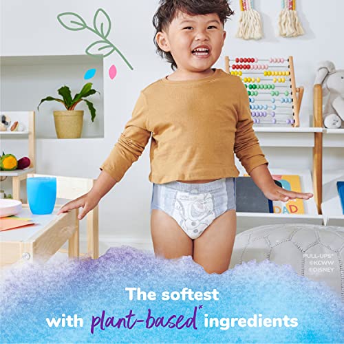 Pull-Ups New Leaf Boys' Disney Frozen Potty Training Pants, 3T-4T (32-40 lbs), 112 Ct (4 packs of 28), Packaging May Vary