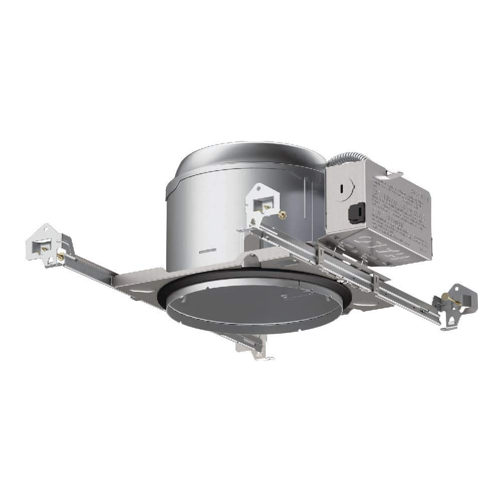 Halo E27Icat E26 Series Recessed Lighting Shallow New Construction Insulation Contact Rated Air-Tite Housing  6 In  Aluminum