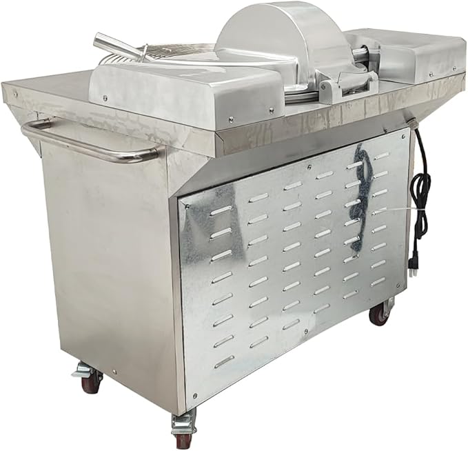 1.5KW 24L Commercial Meat Vegetable Food Processor 110V Vertical Electric Food Cutter Chopper Multifunction Food Blender Cutter for Vegetables Meat Ginger Garlic