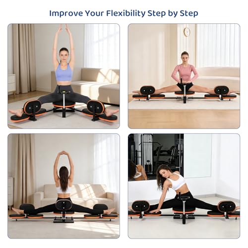 Olenyer Leg Stretcher,220lbs Heavy Leg Stretch Machine,200° Adjustable Split Machine for Ballet,Home Gym Leg Stretching Tr...