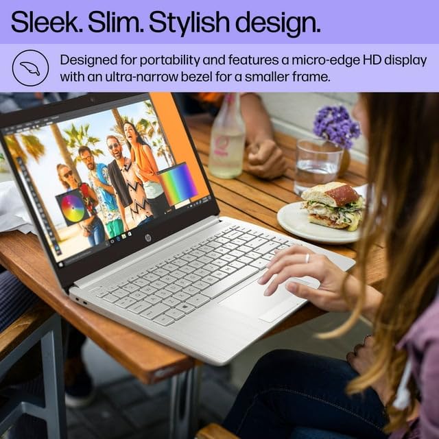 Hp Stream 14 Hd Laptop | Intel Celeron N4120 Processor | Intel Uhd Graphics 600 | Microsoft Office 365 | 4Gb Ram | 64Gb Ssd | Wi