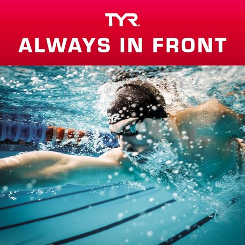 TYR Blackhawk Racing Swim Goggles - Adult Swimming Goggles for Men and Women - Anti-Fog, UVA/UVB Protection, Watertight