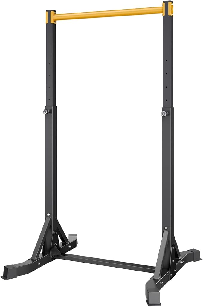 VEVOR Pull Up Bar, 330LBS Capacity Portable Pullup Bar Station, Pullup Bars Free Standing with H-Frame Structure & Heavy-D...