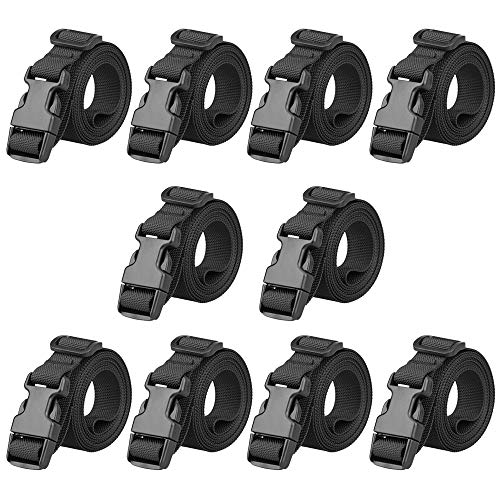 MAGARROW 78" x 1" Strap Buckle Packing Straps Adjustable 1-Inch Belt