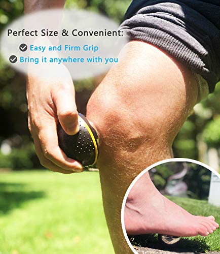 Cryosphere Cryo Ball Cold Massage Roller Ball, 60mm Ice Roller for Sore Muscle Relief - Plantar Fasciitis Deep Tissue Mass...