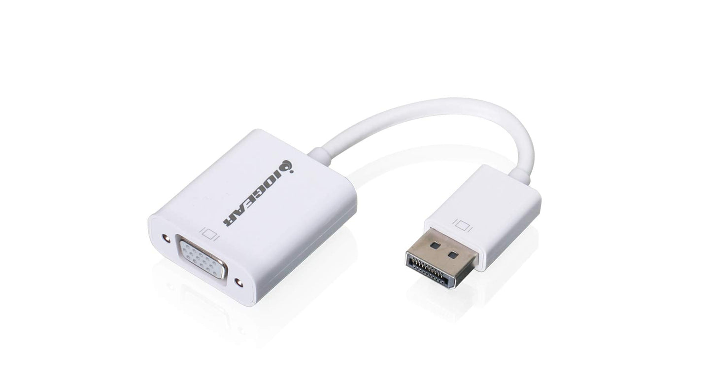 Iogear 2-Port Vga And Displayport Kvm Switch Kit Gcs22Dpkit
