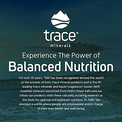 Trace Minerals ConcenTrace Drops | 72+ Minerals, Ionic Liquid Magnesium, Chloride, Potassium | Low Sodium | Energy, Electrolytes, Hydration | 12 Day Supply, 0.5 fl oz (Pack of 2)