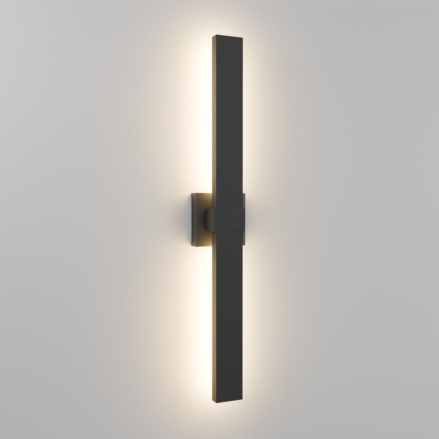 Lamqee 31.5 In Aluminum Long Outdoor Wall Lights  3000K 1223Lm Led Waterproof Ip65  Modern Exterior Lighting Fixture Linear Outdoor Sconce Wall Mount Outside Lighting For House Porch Patio Garage Door