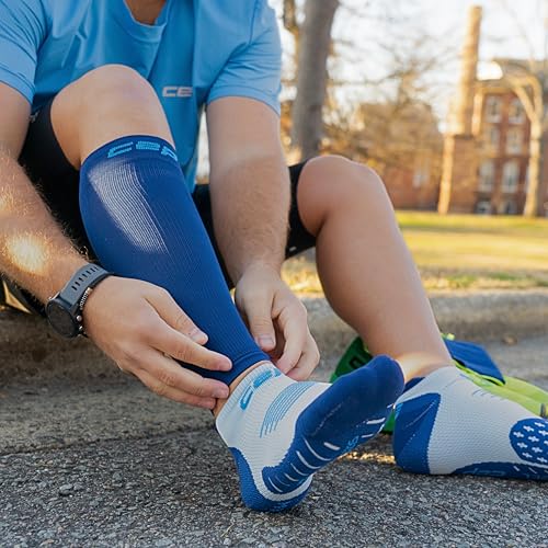 CEP Core Run 5.0 Compression Calf Sleeves for Men – Support, Shin Splint Relief & Quick-Dry Fabric for Performance & Recovery