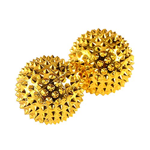 Spiky Magnetic Massage Balls, Pressing Hand Acupoints Balls, Hand Acupuncture Ball Massage Physical Body Acupressure, Manu...