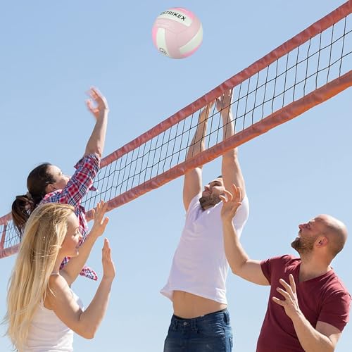 YeStrikeX Official Size 5 Glow in The Dark Volleyball, Fluorescent Light Night Volleyball Soft Indoor Outdoor Volleyball G...