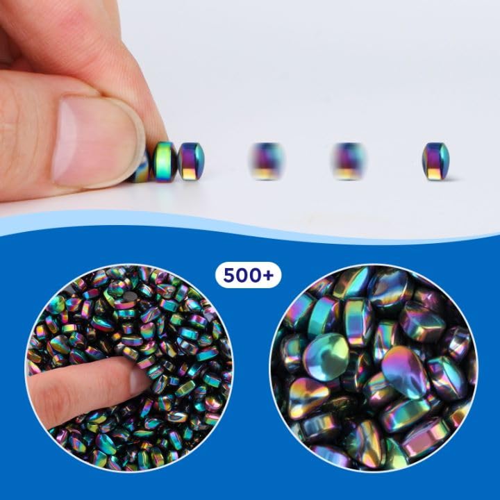 DYRDM 500+ Original Ferrite Putty Colorful, Sensory Stones, Adult Fidget Stress Relief Desk & Office Item, Ferrite Stones ...