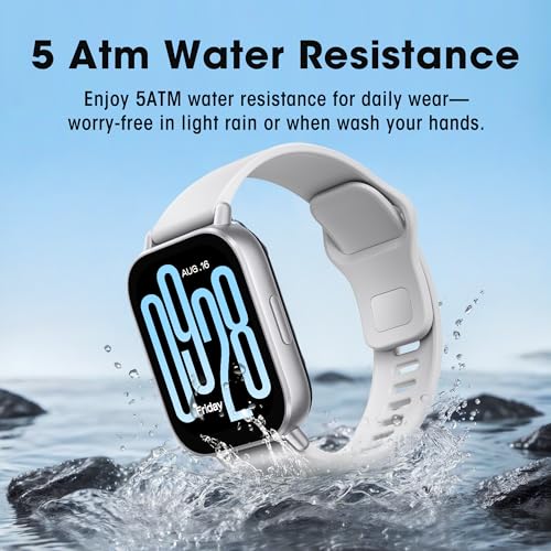 Xiaomi Redmi 5 Active Smart Watch, Step Counter Sport Watch for Women Men with 2" LCD Large Display, 140 Sports Modes, 5AT...