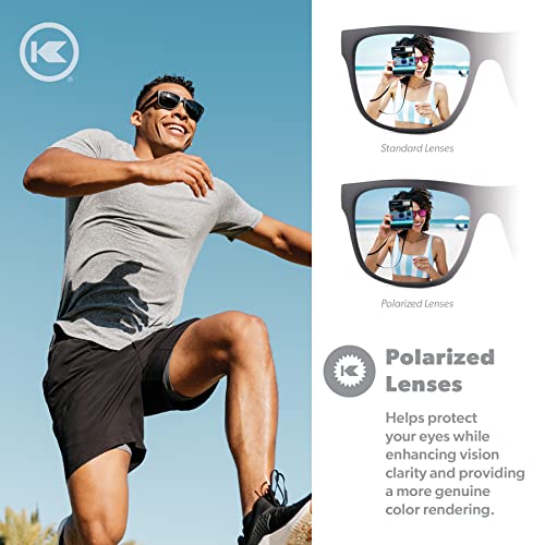 Knockaround Torrey Pines and Torrey Pines Sport Polarized Sunglasses for Men & Women - UV400 Protection - Running