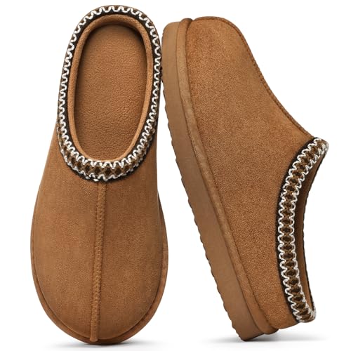 Litfun Memory Foam Slippers for Women Cozy Warm House Shoes Indoor and Outdoor