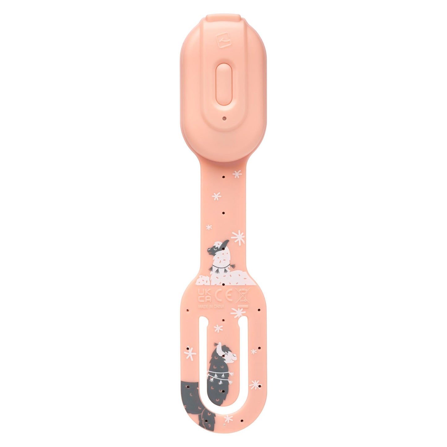 Gifts For Readers & Writers Flexilight Bookmark Light | Rechargeable Led Clip-On | Llama Color | Ideal For mature-themeds & Kids
