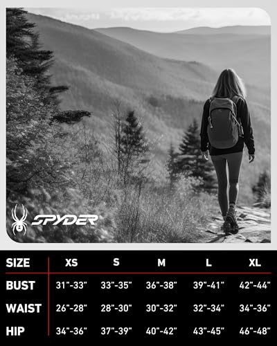 Spyder Womens Ski Jacket - Faux Fur Lined Insulated 3 in 1 Puffer Jacket - Reversible Quilted Winter Coats for Women