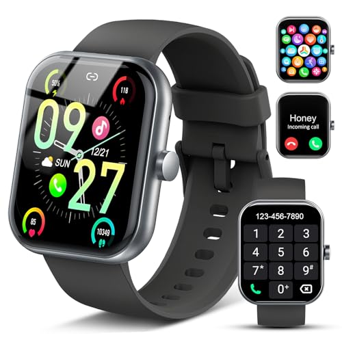Smart Watch for Men Women (Answer/Make Call), 2025 1.83" HD Touchscreen Fitness Tracker, 110+ Sport Modes, Fitness Watch w...