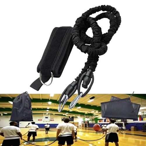 Hxszk Zone Defense Resistance Bands Training Kit - Basketball Defense Bands for Agility, Team Training and Athletic Traini...