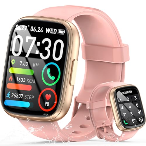 Smart Watch for Men Women (Answer/Make Call), 1.95" Touch Screen Fitness Tracker with Heart Rate/Sleep Monitor, IP68 Water...