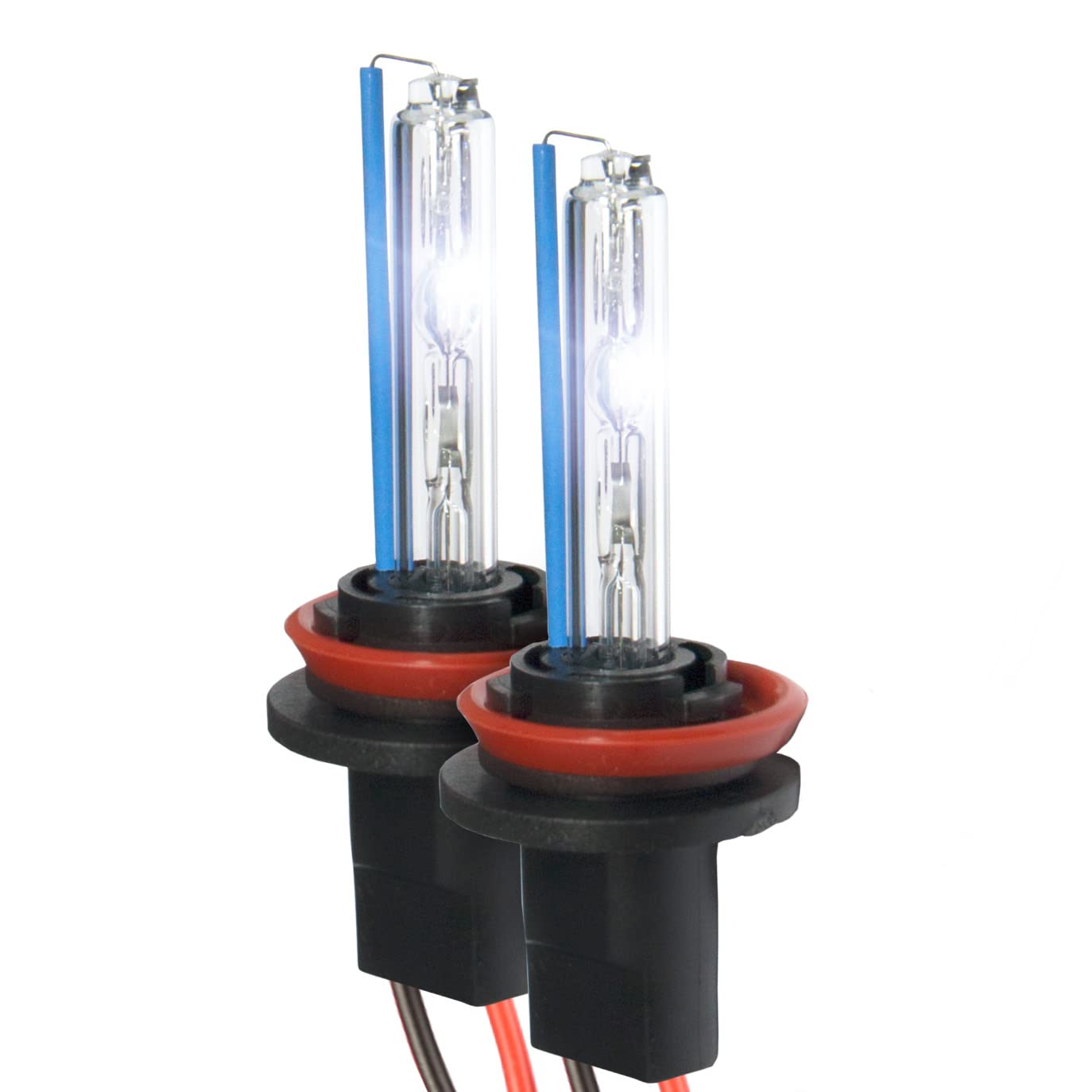 Xtremevision HID Xenon Replacement Bulbs - H11 - 6000K Light Blue - 1 Pair