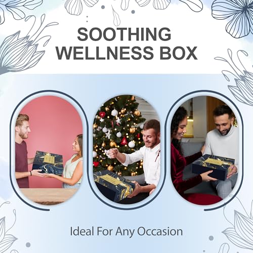 Get Well Soon Gift Basket Men, Care Package for Men, Get Well Soon Gifts for Man with Hot Cold Pack, After Surgery, Cancer...