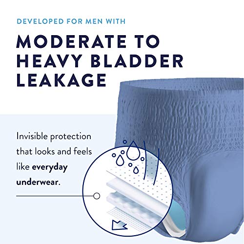Prevail Per-Fit for Men Daily Protective Underwear - Pull-up Disposable Adult Diaper for Men - Extra Absorbency - Large - ...