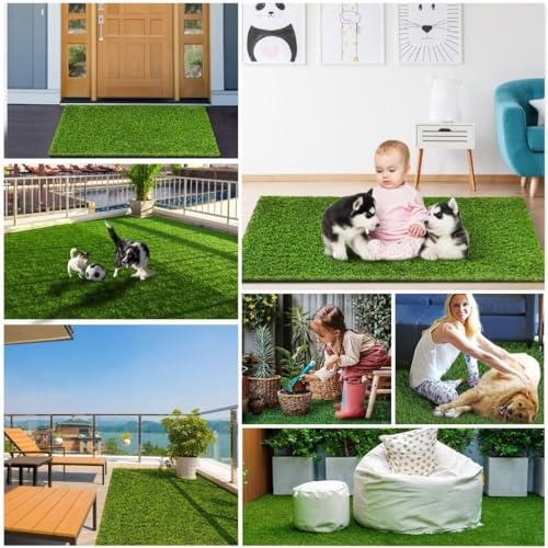 CooZero Artificial Grass, Professional Dog Grass Mat, Potty Training Rug and Replacement Turf Outdoor Rug Patio Lawn Decor...