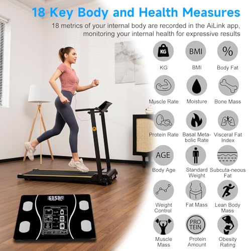 Intelligent Body Fat Scale, a Simple and Practical Digital Scale That can be Connected to a Mobile Digital Bathroom Scale ...