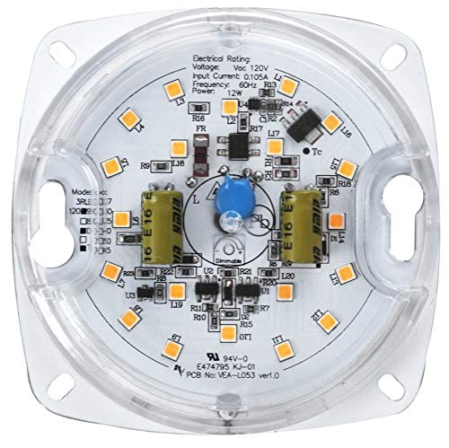 Legental Dimmable Led Light Engine Retrofit Kit, 3 Pcb Size, 3000K, Iron, 10W, 750Lm, Ul/Es/Ja8 For Ceiling Flush