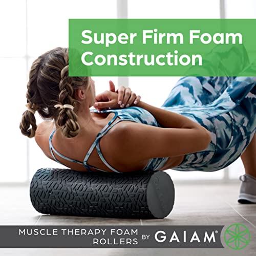 Gaiam Restore Foam Roller for Muscle Massage - Deep Tissue Muscle Massager for Sore Muscles & Stimulation - Total Body Pai...