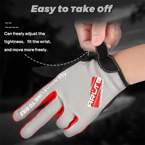 Arltb Cycling Gloves for Men and Women Mountain Bike Gloves for Bike Riding Mountain Bicycle Dirtbike Motorcycle BMX MTB M...