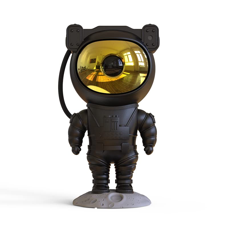 Sfour Star Projector Led Lamp - Galaxy Night Light, Astronaut Design, Black Gold, Remote & Timer, Ideal For Kids & mature-themeds, Model A-S-123
