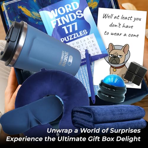 Get Well Soon Gifts for Men, Sympathy Gifts for Loss of Loved One, Care Package Self Care Gift for Men, Get Well Basket fo...