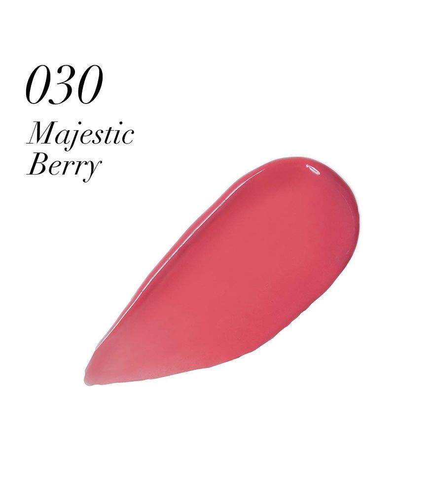 Max Factor Colour Elixir Lip Cushion Gloss with Mineral Oil and Vitamin E, Majesty Berry, 9 ml