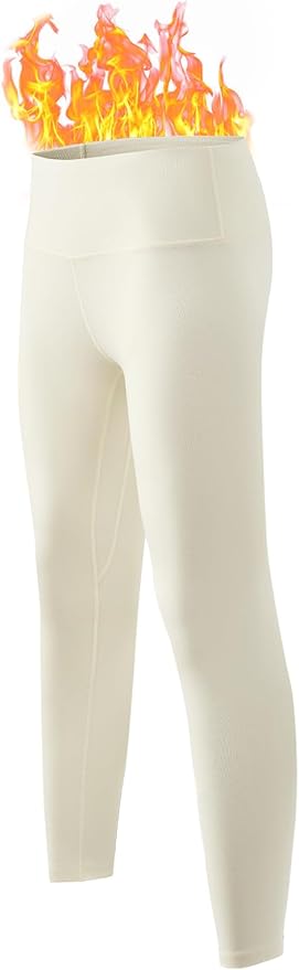 gagli Long Johns for Women - Thermal Leggings for Women, Fleece Lined Base Layer Pants for Cold Weather 32-50℉