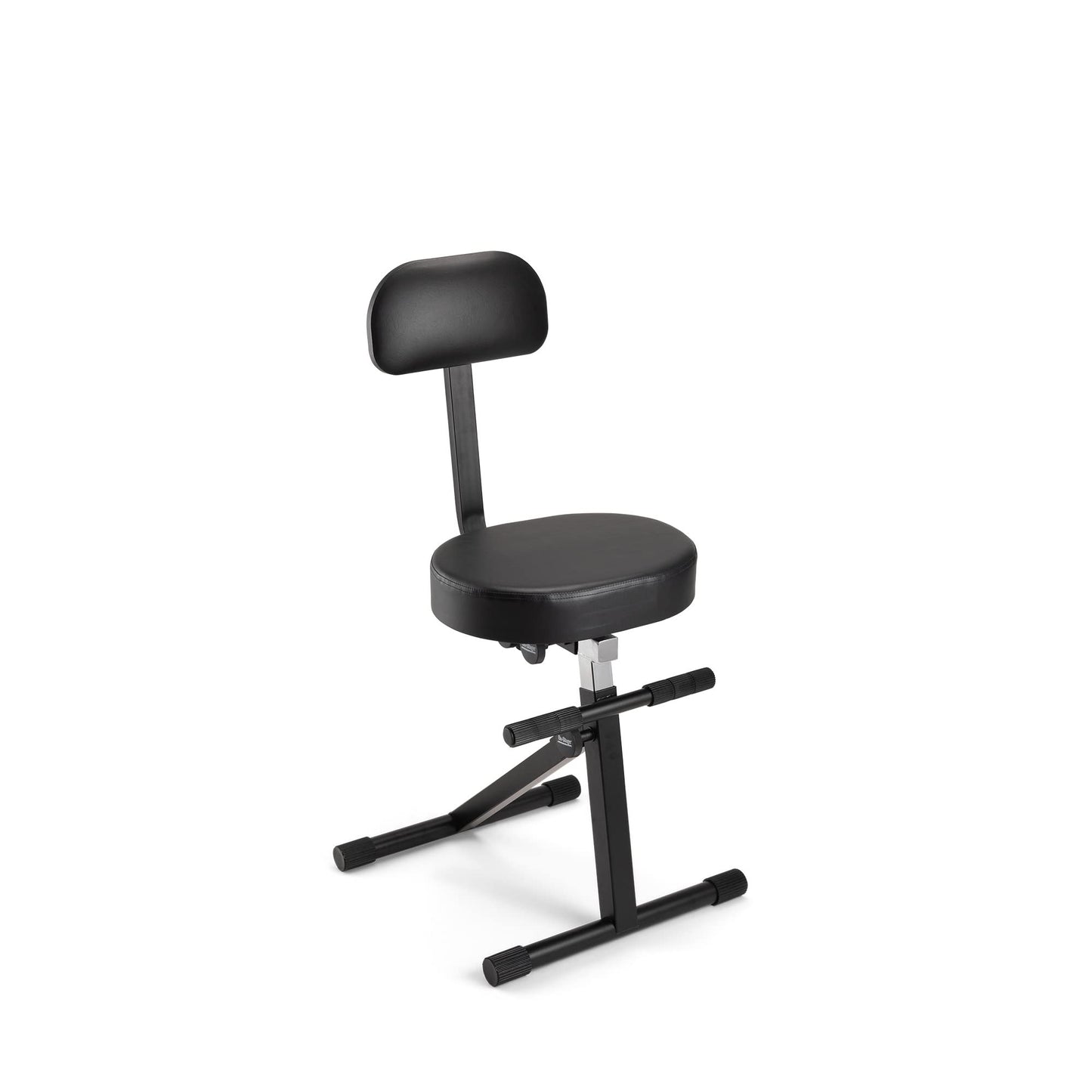 On-Stage Dt8500 Guitar/Keyboard Throne (Seating For Keyboards, Pianos, Synths, Organs, And Guitars, Adjustable Height, Padded Ba