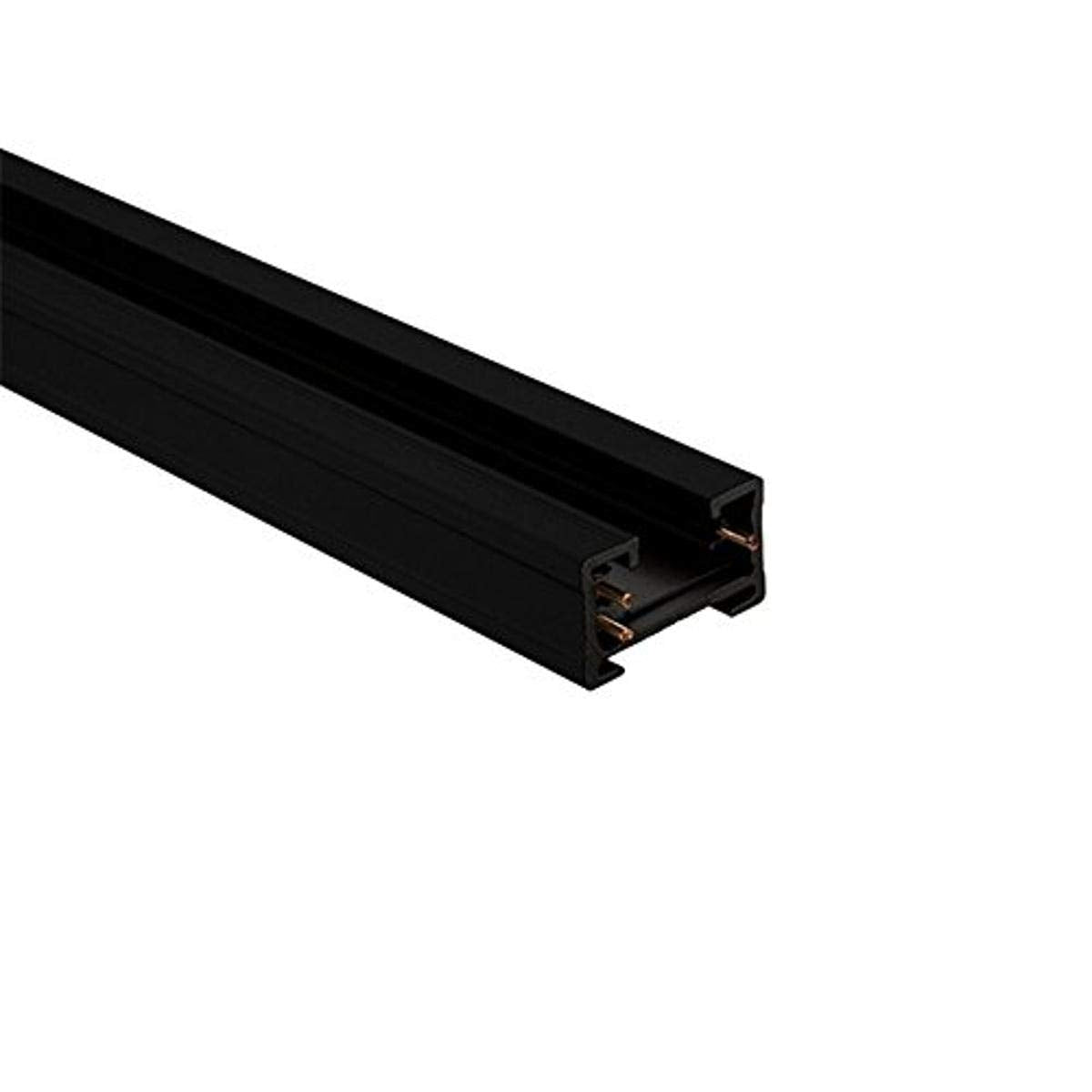 WAC Lighting J2-T8-BK Track Light, Two Circuit, 8 Feet, Black