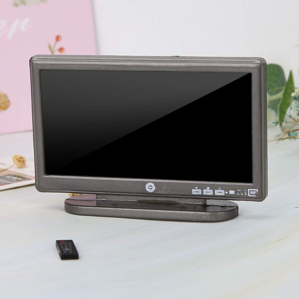Miniature TV Model, Mini Television Decoration, High Details and Workmanship, Decor of Home and Office etc.