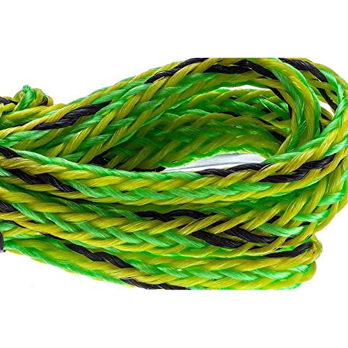 Seachoice 40541 Tow/Dock Line for PWC – 3/8 Inch x 20 Foot – 2,000 Pounds of Tensile Strength – Includes Reusable Keeper
