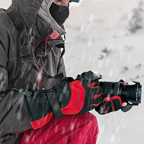 MOUNT TEC Men's Flexible Ideal for Ice Fishing,Photography,Hunting Gloves with 3M Thinsulate Waterproof Windproof Touchscr...