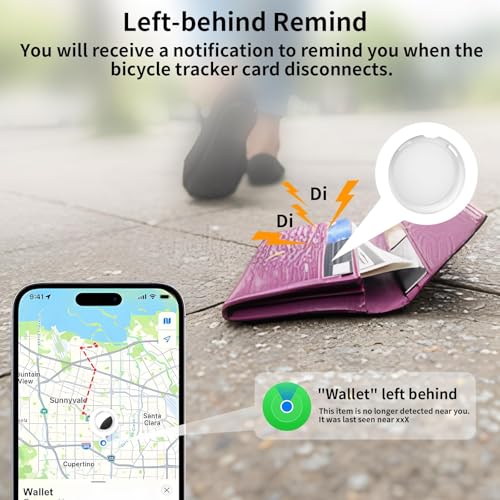 2 Pack GPS Tracker for Vehicles Work with Find My (iOS Only) Real Time Mini Car tracker Item Finder Global Coverage Tracki...