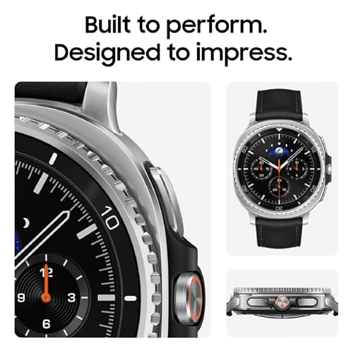 Samsung Galaxy Watch 8 Classic (2025) 46mm Bluetooth Smartwatch, Cushion Design, Rotating Bezel, Quick Button, Sleep Coach...