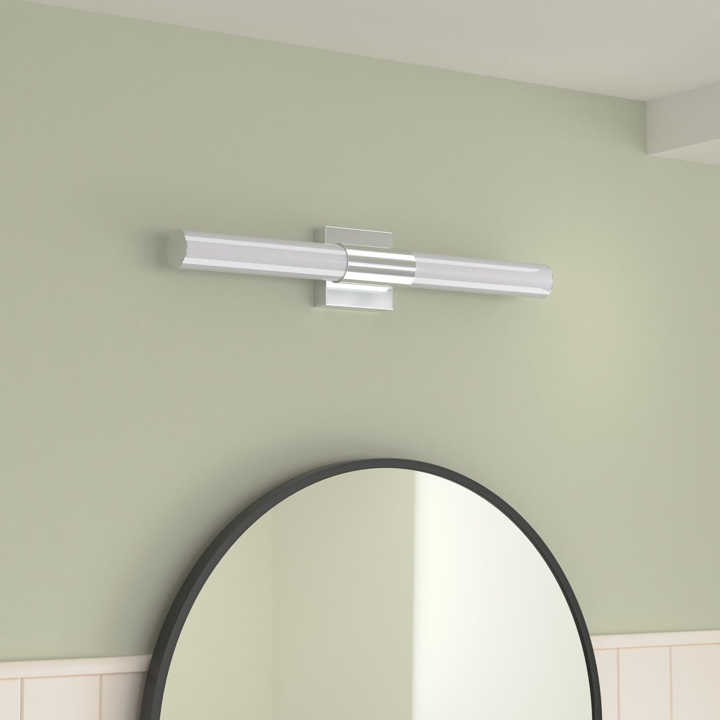 Trlife Dimmable Bathroom Vanity Light Fixture, 12W Led, 24 Stainless Steel, 3 Color Temperature, Model Vanity-3Co-60L